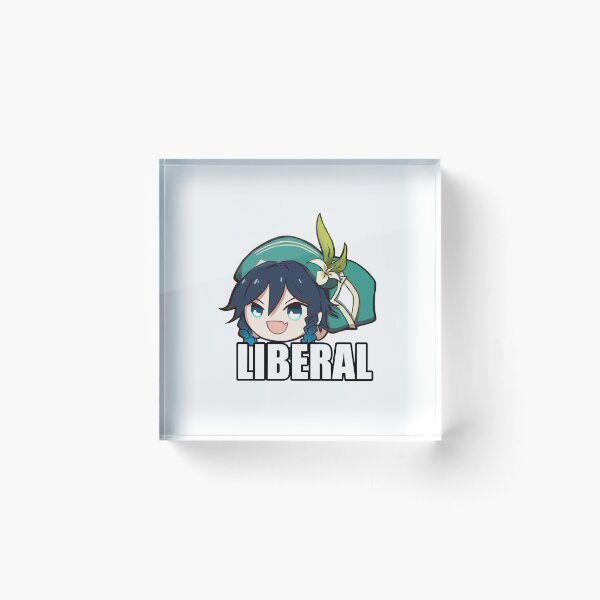 Item preview, genshin impact venti liberal meme designed and sold by Bakyte.