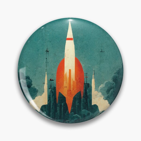 Item preview, Rocket launch into space - drawing. designed and sold by Maniock.