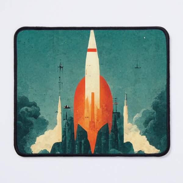 Item preview, Rocket launch into space - drawing. designed and sold by Maniock.
