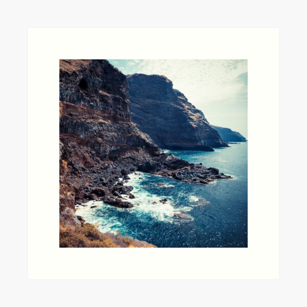 Wild Coast - Tijarafe - La Palma - Canary Islands Art Print