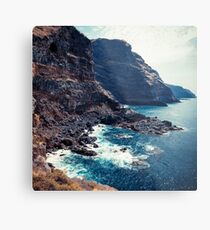 Wild Coast - Tijarafe - La Palma - Canary Islands Metal Print