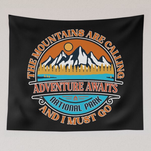 Item preview, Adventure Awaits National Park  designed and sold by Nature-mark.
