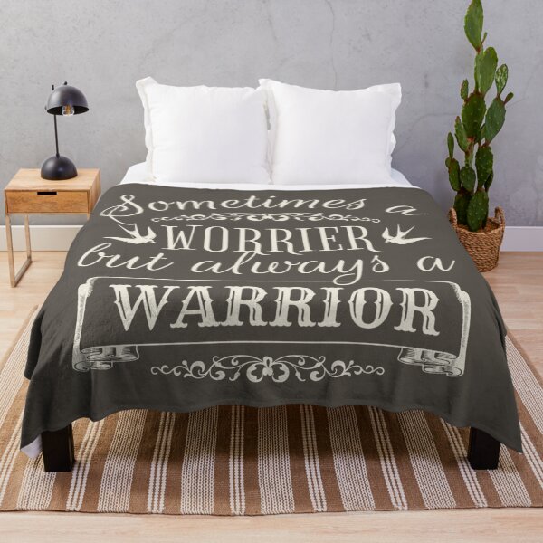 Item preview, Sometimes A Worrier But Always A Warrior designed and sold by TrulyEpoque.