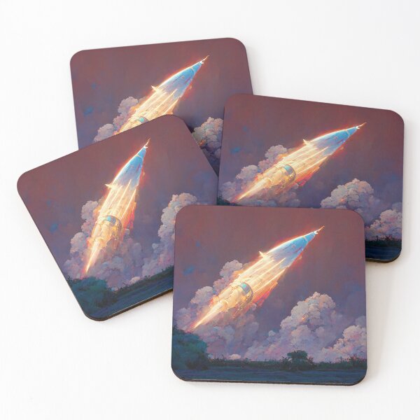 Item preview, Rocket launch into space. designed and sold by Maniock.