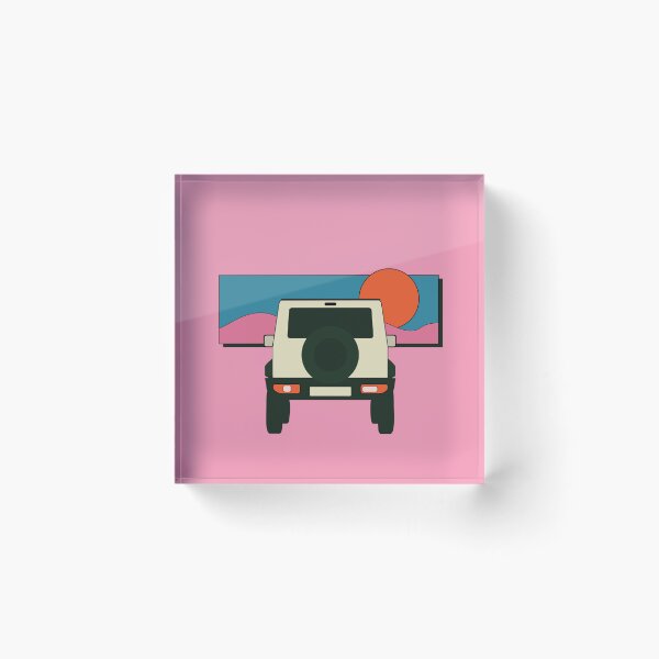 Item preview, Chiffon Ivory Suzuki Jimny | Into The Sunset designed and sold by stoicjimny.
