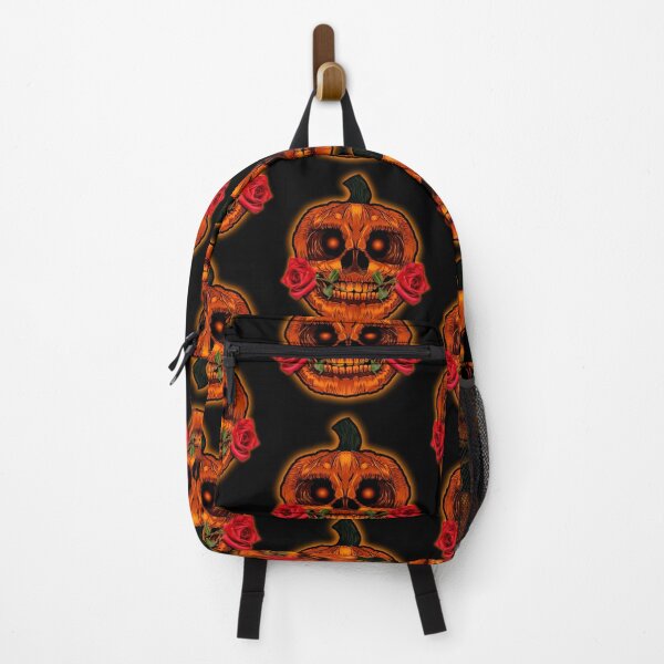 Item preview, Halloween Scary Evil Pumpkin And Roses designed and sold by soebekhi.