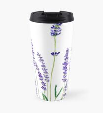 purple lavender Travel Mug