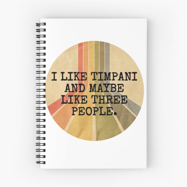 Item preview, Vintage Timpani Player Music designed and sold by MandMco.