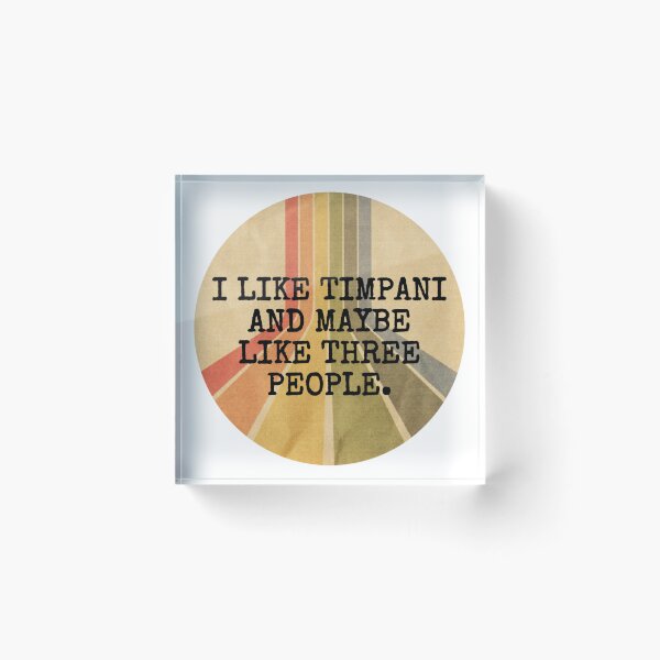 Item preview, Vintage Timpani Player Music designed and sold by MandMco.