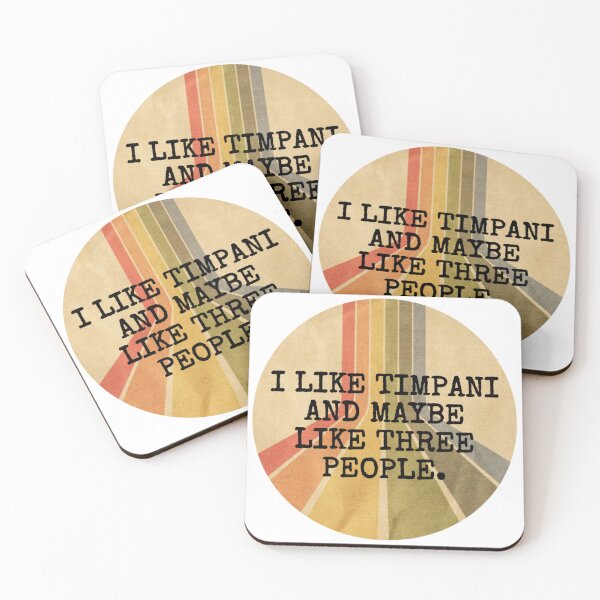 Item preview, Vintage Timpani Player Music designed and sold by MandMco.