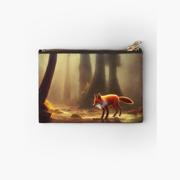 Item preview, Fox walking in the woods designed and sold by chatzous.