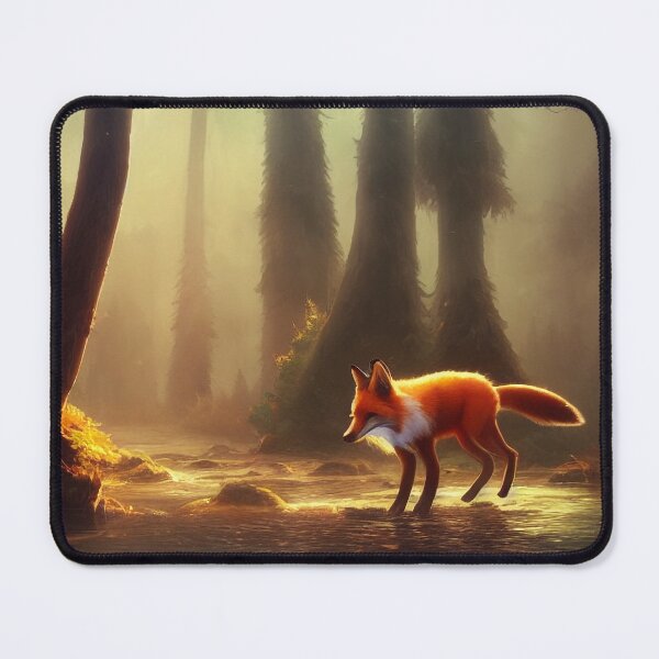 Item preview, Fox walking in the woods designed and sold by chatzous.