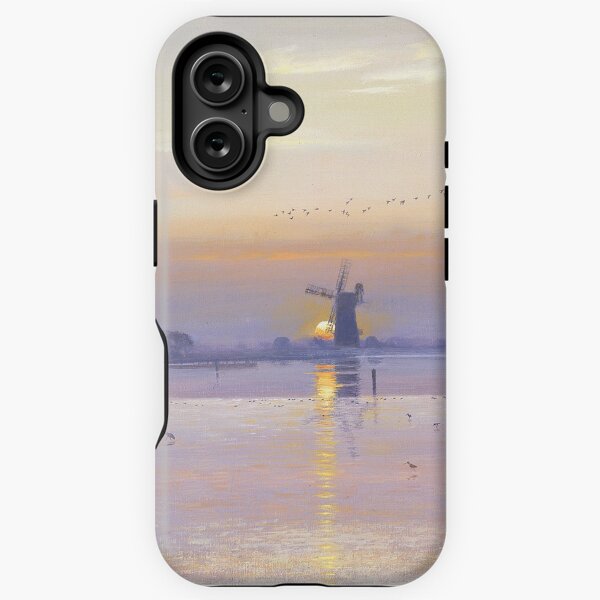 Setting Sun at Breydon Water iPhone Tough Case