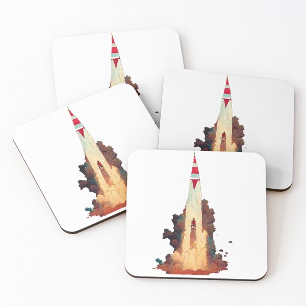 Item preview, Rocket launch into space. designed and sold by Maniock.