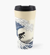 The Great Surfer of Kanagawa Travel Mug
