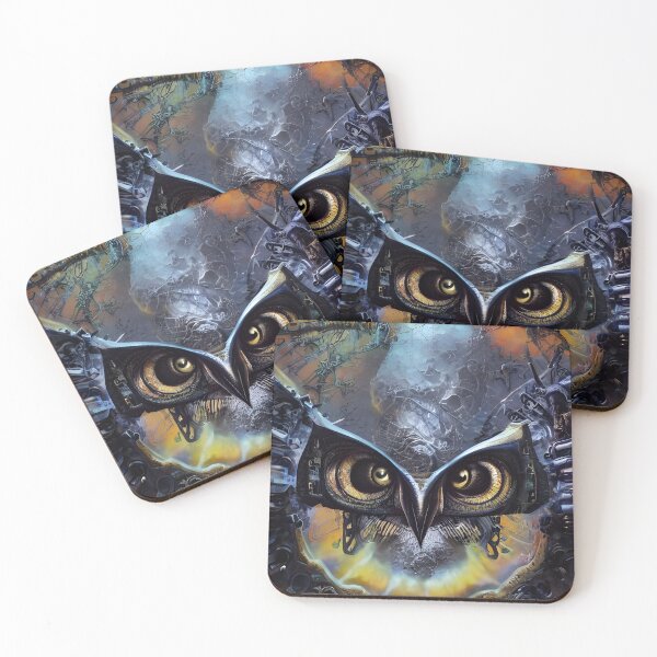 Item preview, Steampunk Owl Mask designed and sold by TinyMonsterShop.