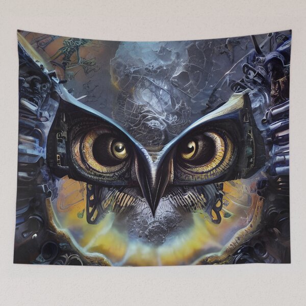 Item preview, Steampunk Owl Mask designed and sold by TinyMonsterShop.