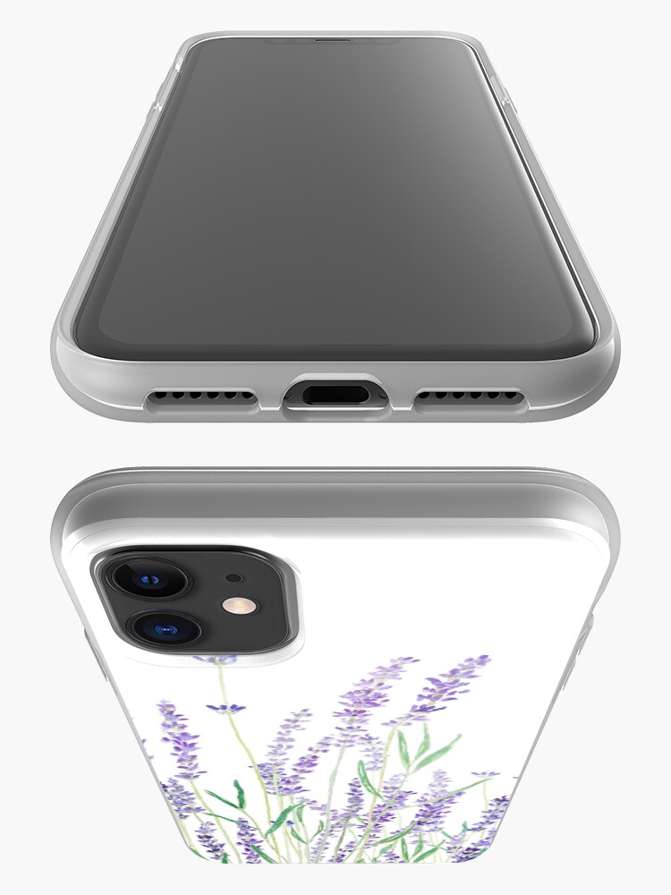 Alternate view of purple lavender iPhone Case & Cover