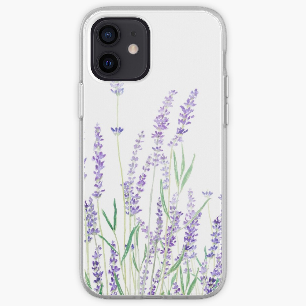 purple lavender iPhone Case & Cover