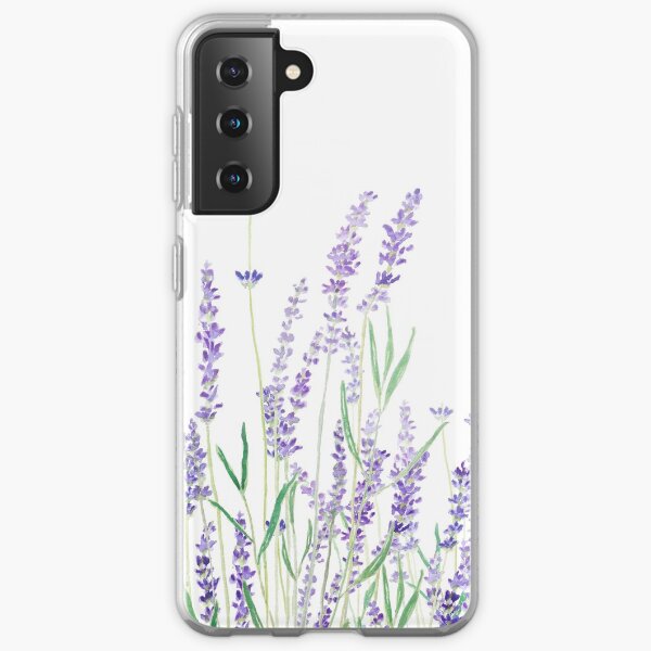 purple lavender Samsung Galaxy Soft Case
