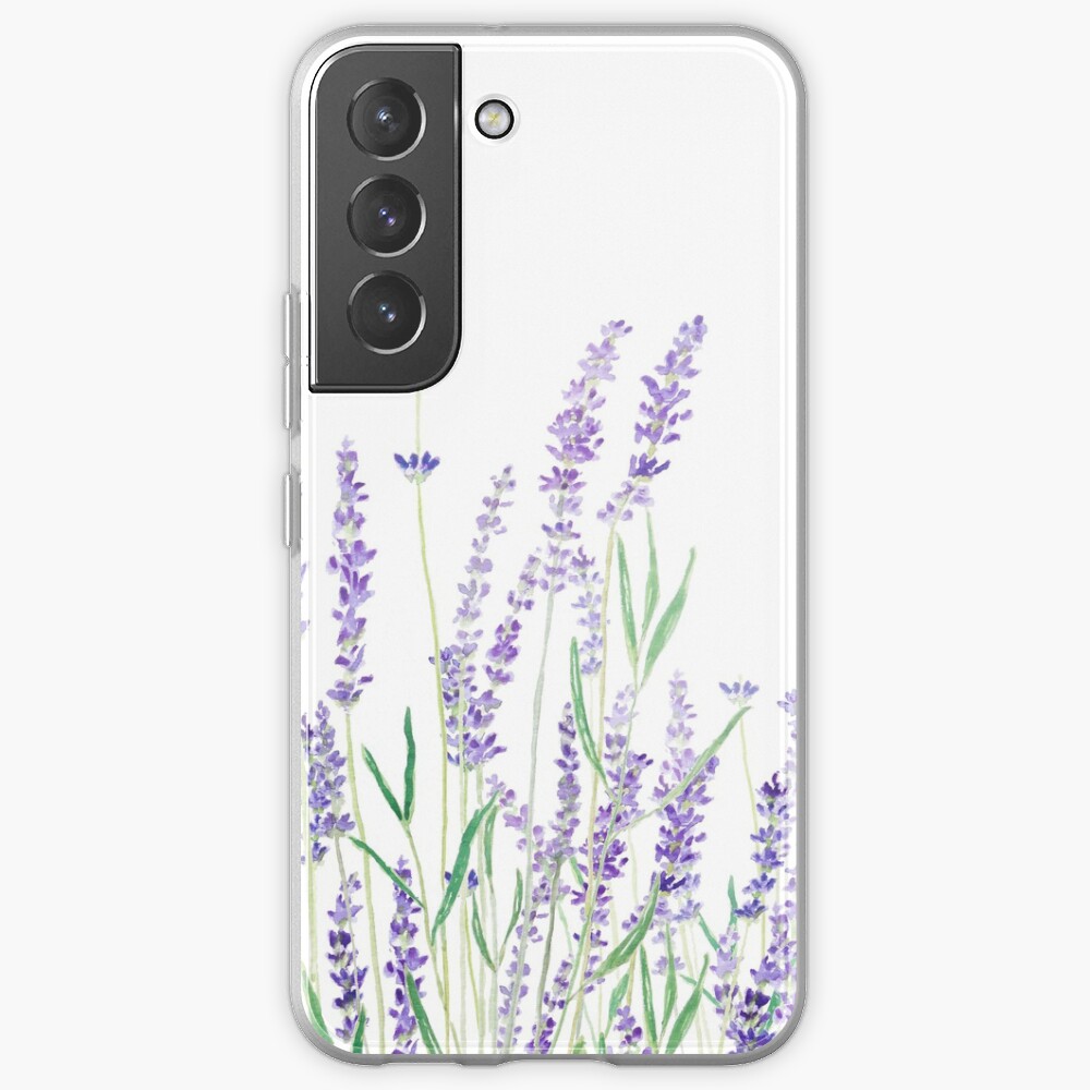 purple lavender Samsung Galaxy Phone Case