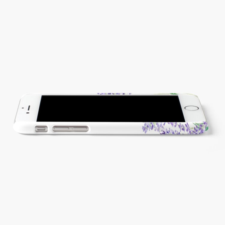 Alternate view of purple lavender iPhone Case & Cover