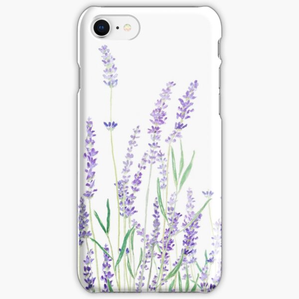 purple lavender iPhone Snap Case