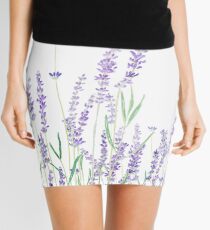 lila Lavendel Minirock