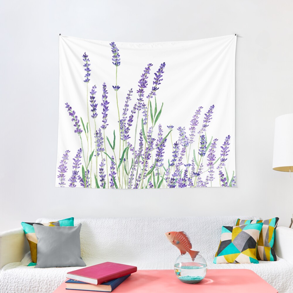 purple lavender Tapestry