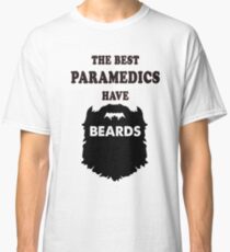 Paramedic Nurse gift beards costume tees shirts Classic T-Shirt