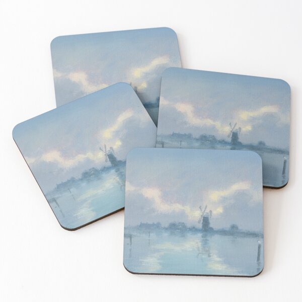 Item preview, Summer Clouds at Breydon Water designed and sold by Norfolk Broads Art.