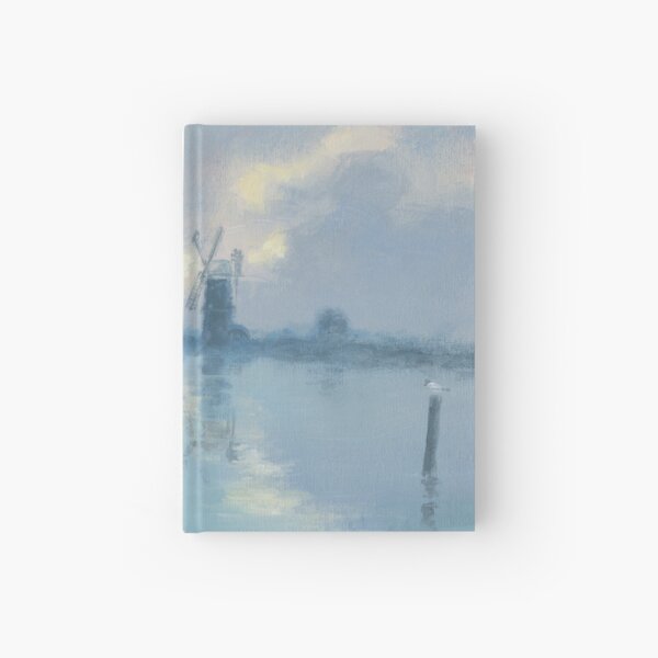 Summer Clouds at Breydon Water Hardcover Journal