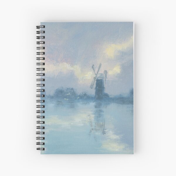 Summer Clouds at Breydon Water Spiral Notebook