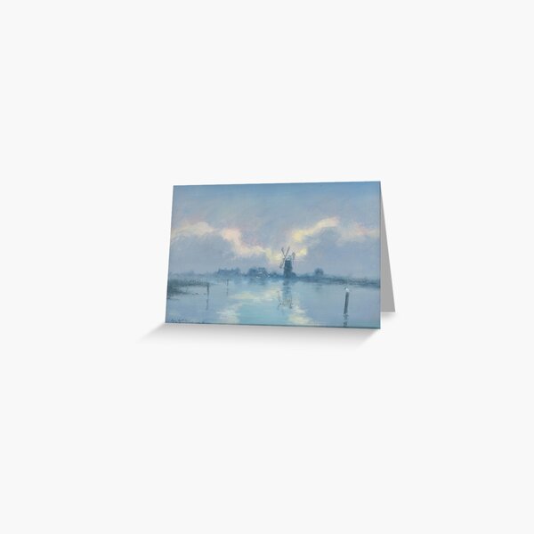 Summer Clouds at Breydon Water Greeting Card