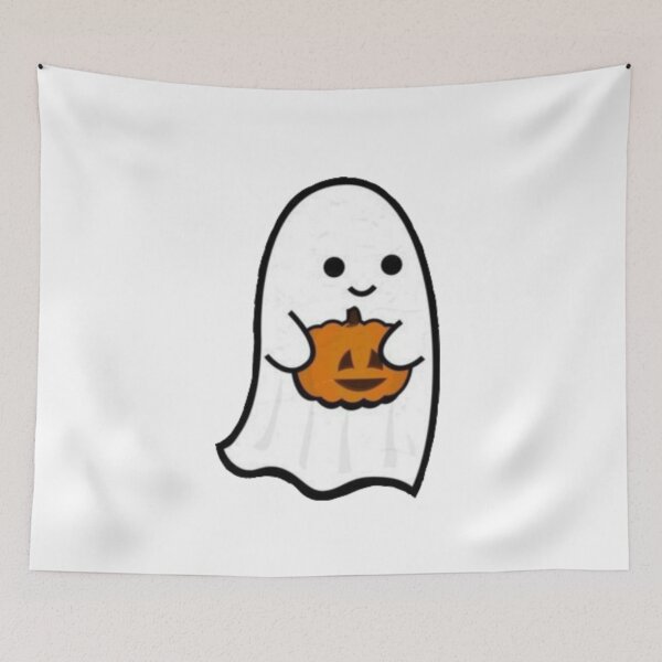 Item preview, ghost smiling designed and sold by saylucyernaga.