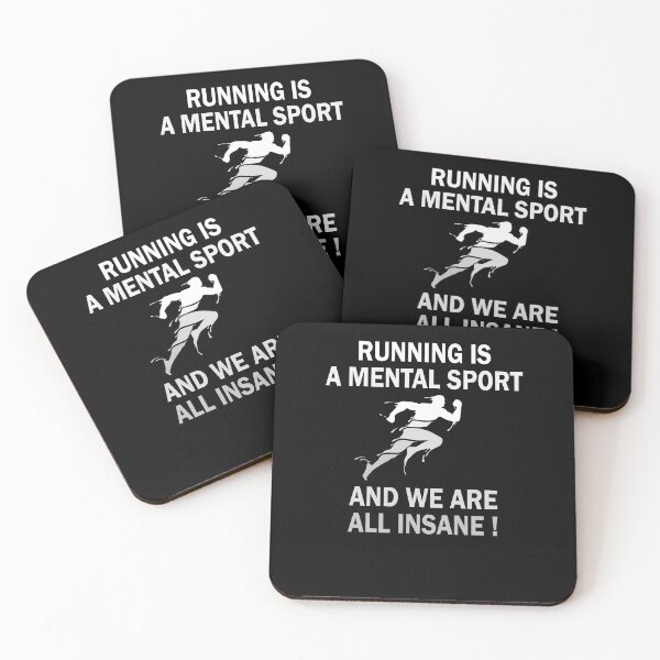 Item preview, running is a mental sport and we are all insane designed and sold by HamzaAD02.