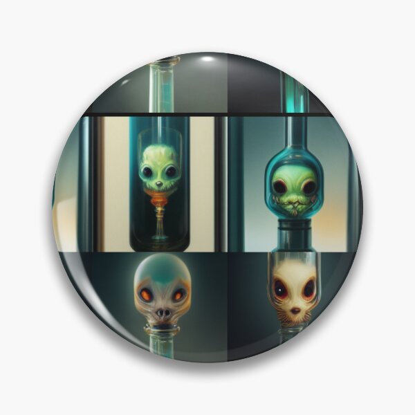 Item preview, Aliens in Test Tubes designed and sold by Funkylicious.