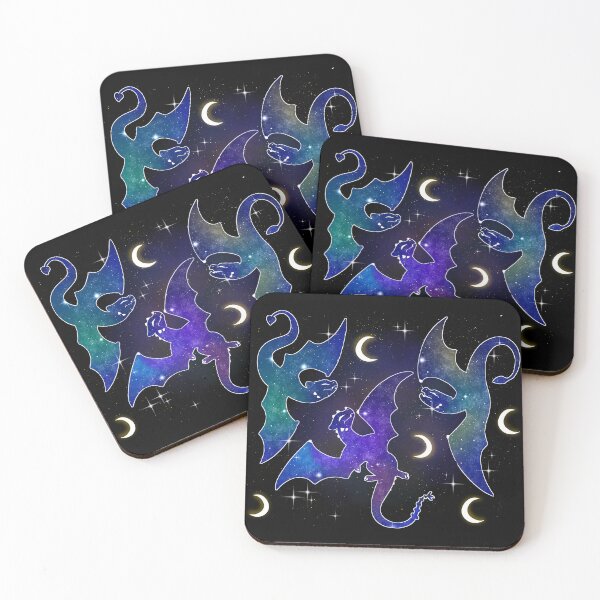 Item preview, Night Sky Dragons Flying designed and sold by MariaDracona.