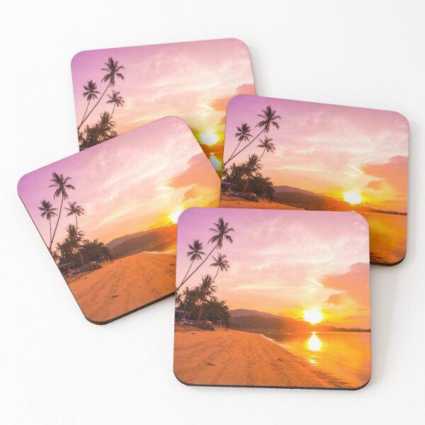 Item preview, Beautiful green landscape with green grass and mountain at sunset art designed and sold by BEAUTY ⭐⭐⭐⭐⭐.