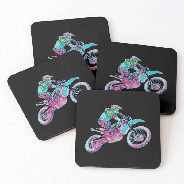 Item preview, Motocross colorful motorbike | gift designed and sold by Smoking_Animals .
