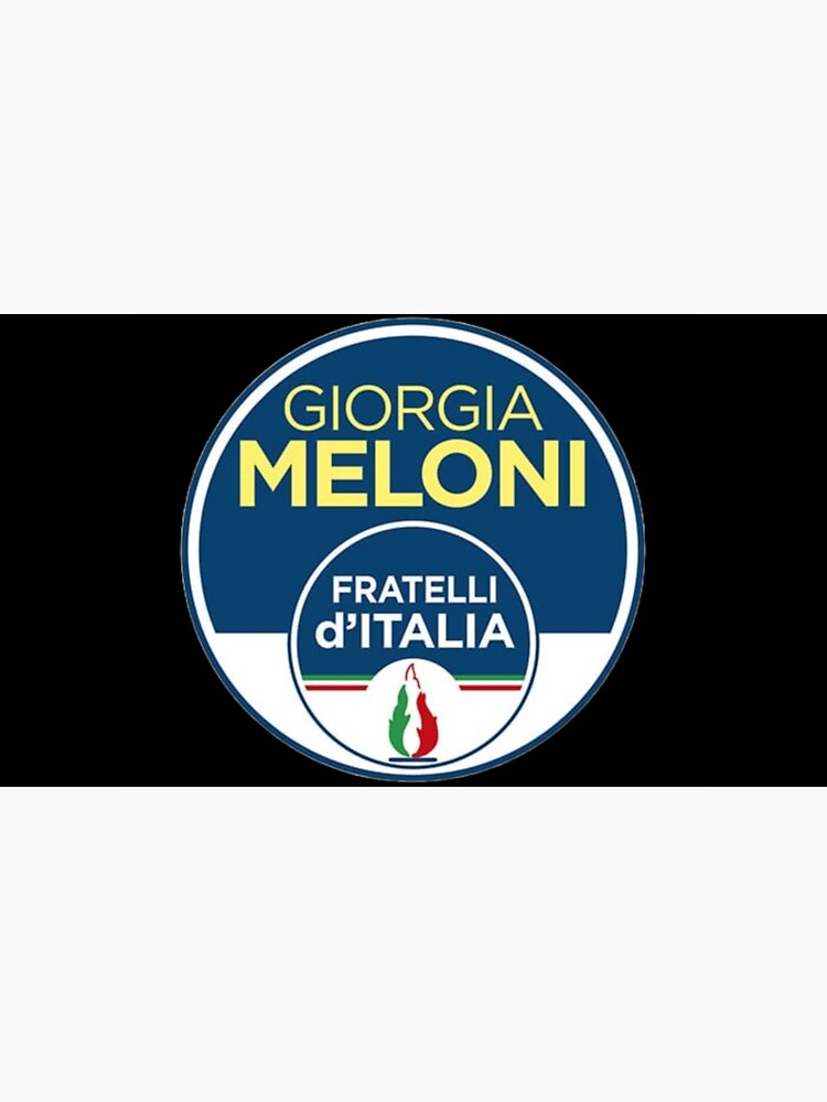 Meloni Fratelli d'Italia" Poster for Sale by Redbubble