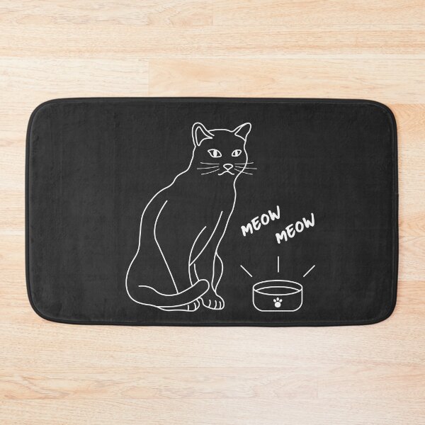 Item preview, Meow Cat and food designed and sold by Ontaunta.