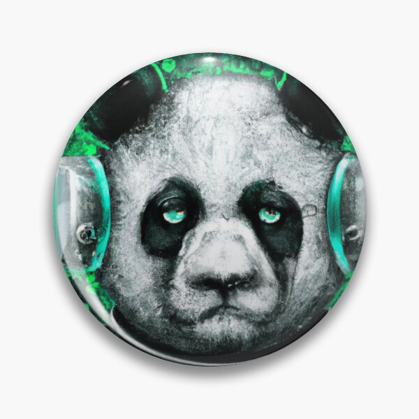 Item preview, Cyberpunk Panda I designed and sold by SteamedpunkVegg.
