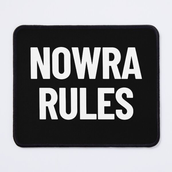Item preview, Nowra Rules New South Wales NSW Australia Capital City designed and sold by Legit Hooligan.