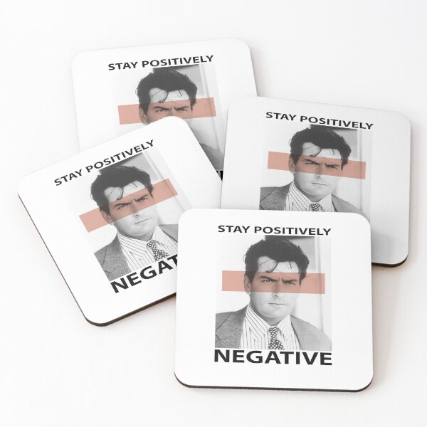Item preview, Charlie Sheen's Official Stay Positively Negative. designed and sold by Amraiu13.