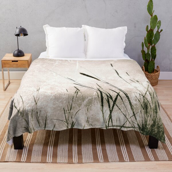 Item preview, Aesthetic Grass Wild Grasses in the Countryside in Dreamy Soft Grunge Style 1 of 4 designed and sold by Beachy.