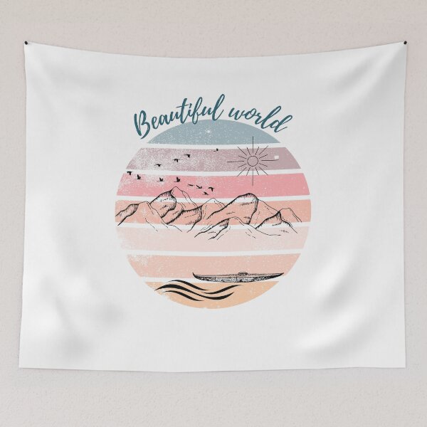 Item preview, The Lake big mountain designed and sold by HarriPaloma.