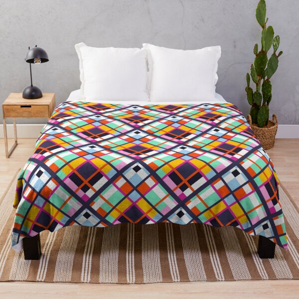 Item preview, Fantastic diagonal checker pattern designed and sold by LaBelleMaison.