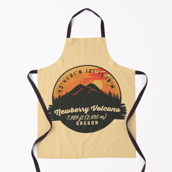 Item preview, Newberry Volcano Souvenir Badge Oregon designed and sold by mountainfad.