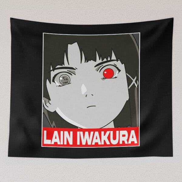 Item preview, Lain Iwakura Serial Experiments Lain - Science Fiction Anime - Anime 90s designed and sold by TheBestArt2022.